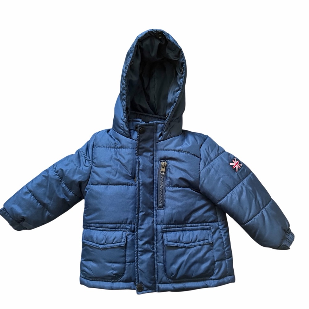 Ben Sherman Baby Navy Puffer Jacket    Size 18m